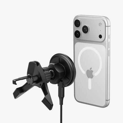 Spigen Essential Qi2 15W Hook Car Mount (Mag Fit) | EV15MAQ