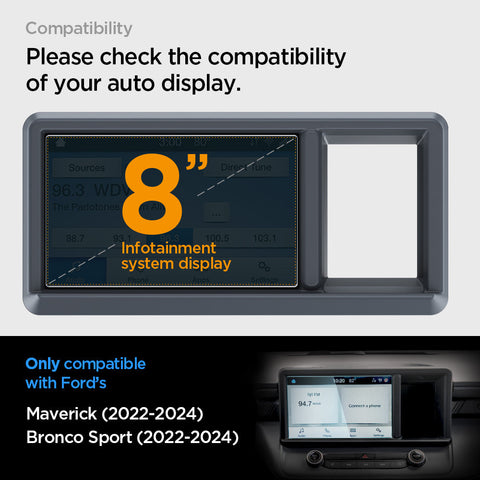 Ford Models - Screen Protector GLAS.tR SLIM | Anti-Glare