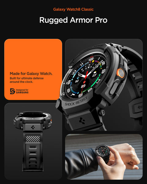 Galaxy Watch 8 Series - Rugged Armor Pro