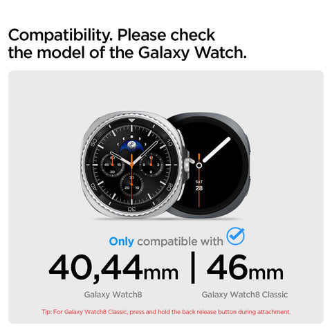 Galaxy Watch 8 Series - Modern Fit Titanium
