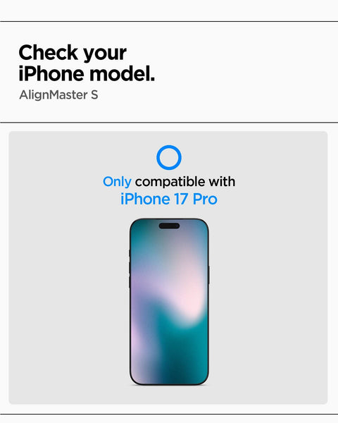 iPhone 17 Series - Glas.tR AlignMaster S