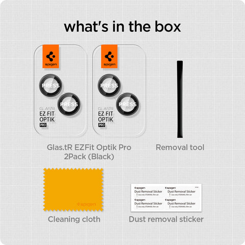 iPhone 15 Series - Optik Pro EZ Fit Lens Protector