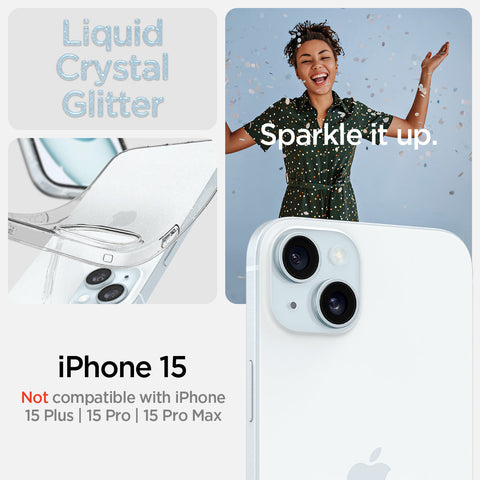 iPhone 15 Series - Liquid Crystal Glitter