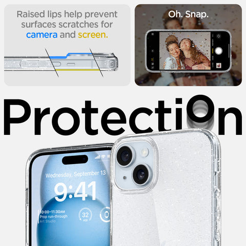 iPhone 15 Series - Liquid Crystal Glitter