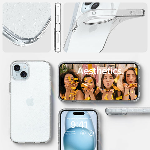 iPhone 15 Series - Liquid Crystal Glitter