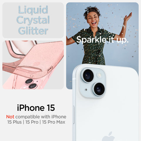 iPhone 15 Series - Liquid Crystal Glitter