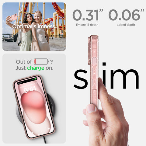 iPhone 15 Series - Liquid Crystal Glitter