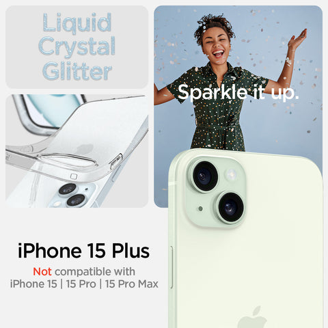 iPhone 15 Series - Liquid Crystal Glitter
