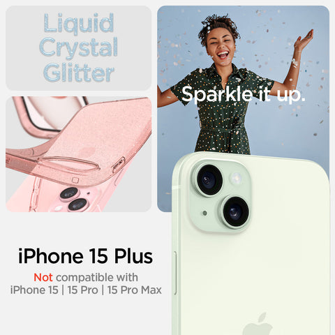 iPhone 15 Series - Liquid Crystal Glitter