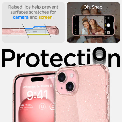 iPhone 15 Series - Liquid Crystal Glitter