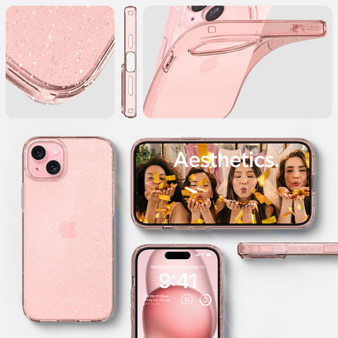 iPhone 15 Series - Liquid Crystal Glitter