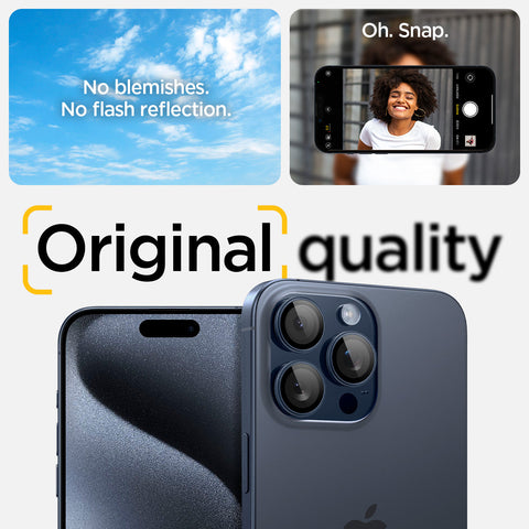 iPhone 15 Series - Optik Pro EZ Fit Lens Protector