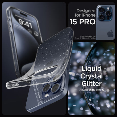 iPhone 15 Series - Liquid Crystal Glitter