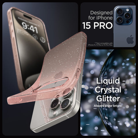 iPhone 15 Series - Liquid Crystal Glitter