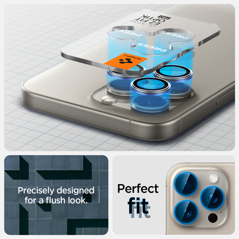 iPhone 15 Series - Optik Pro EZ Fit Lens Protector