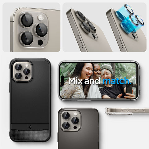 iPhone 15 Series - Optik Pro EZ Fit Lens Protector