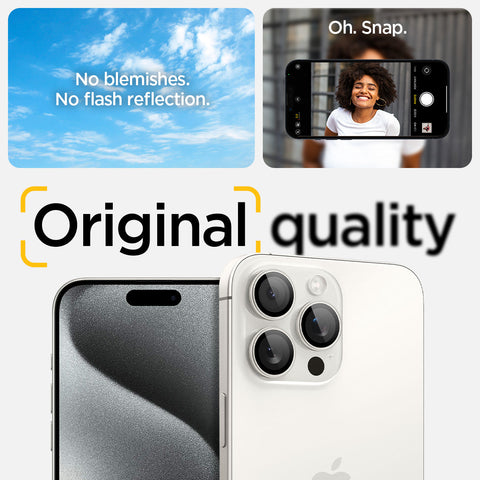 iPhone 15 Series - Optik Pro EZ Fit Lens Protector