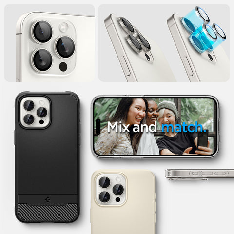 iPhone 15 Series - Optik Pro EZ Fit Lens Protector