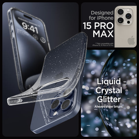iPhone 15 Series - Liquid Crystal Glitter