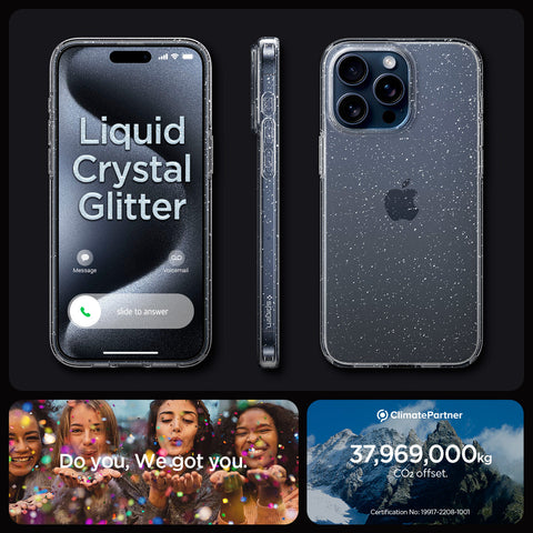 iPhone 15 Series - Liquid Crystal Glitter