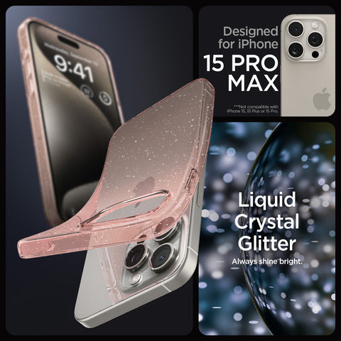 iPhone 15 Series - Liquid Crystal Glitter