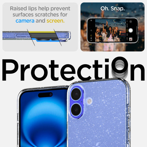 iPhone 16 Series - Liquid Crystal Glitter