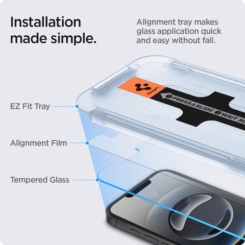 iPhone 16e Series - GLAS.tR EZ Fit