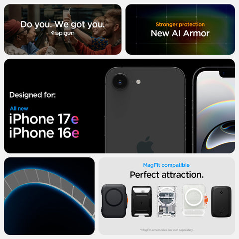 iPhone 17e Series - Tough Armor AI (Mag Fit)