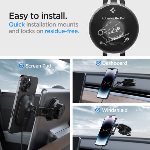 OneTap Pro 3 Dashboard Car Mount | ITM35W (Mag Fit)