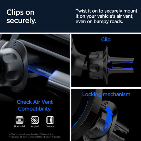 OneTap Pro 3 CryoMax™ Air Vent Car Mount | ITS12WC (Mag Fit)