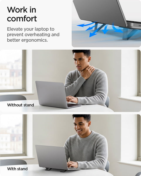 Slim Fold Laptop Stand | Adhesive