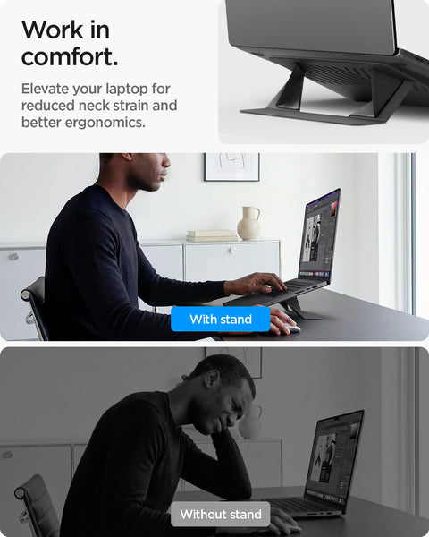 Slim Fold Laptop Stand | Non-Adhesive