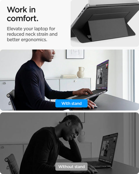 Slim Fold Laptop Stand | Non-Adhesive