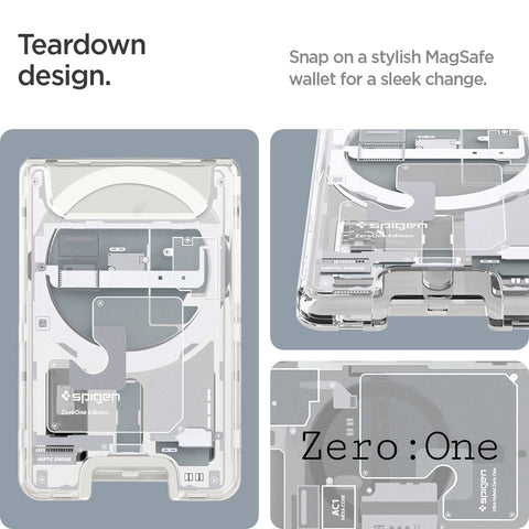 MagSafe Card Holder Ultra Hybrid Zero One (Mag Fit)