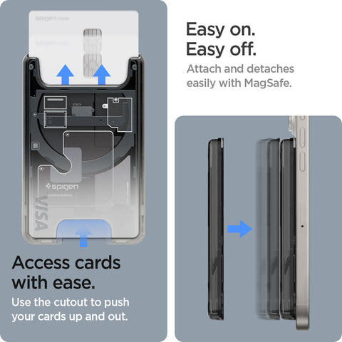 MagSafe Card Holder Ultra Hybrid Zero One (Mag Fit)