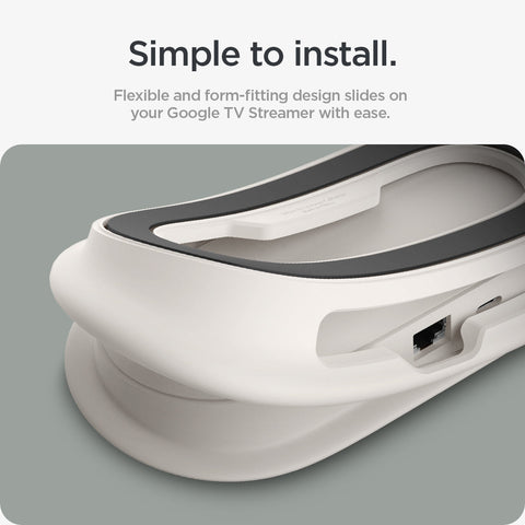 Google TV Streamer Mount (4K) Silicone Fit