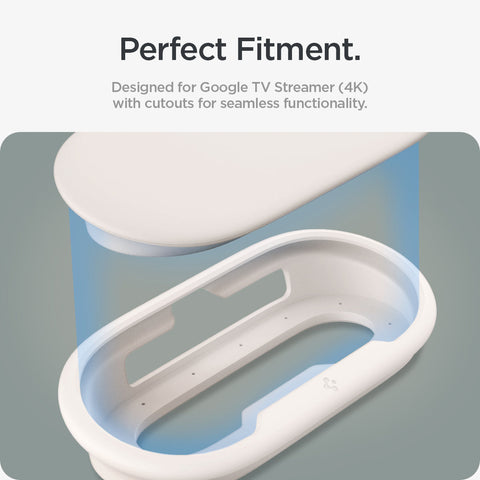 Google TV Streamer Mount (4K) Silicone Fit