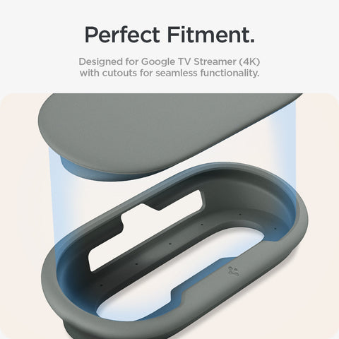 Google TV Streamer Mount (4K) Silicone Fit