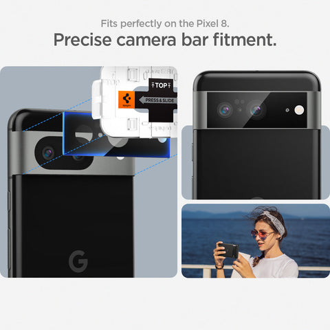 Pixel 8 Series - Optik EZ Fit Lens Protector