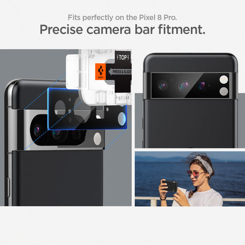 Pixel 8 Series - Optik EZ Fit Lens Protector