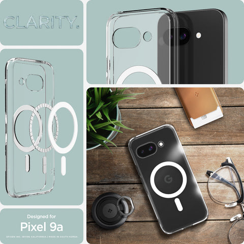 Pixel 9a Series - Ultra Hybrid Metal Ring (Mag Fit)