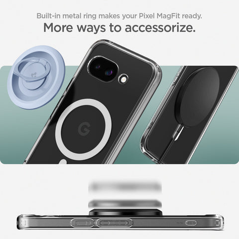 Pixel 9a Series - Ultra Hybrid Metal Ring (Mag Fit)