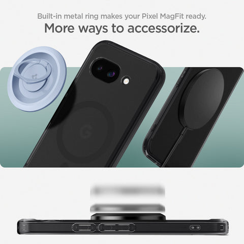 Pixel 9a Series - Ultra Hybrid Metal Ring (Mag Fit)
