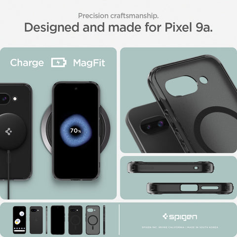 Pixel 9a Series - Ultra Hybrid Metal Ring (Mag Fit)
