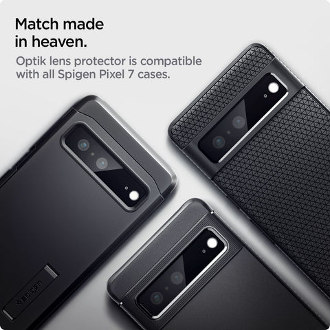 Pixel 7 Series - Optik EZ Fit Lens Protector