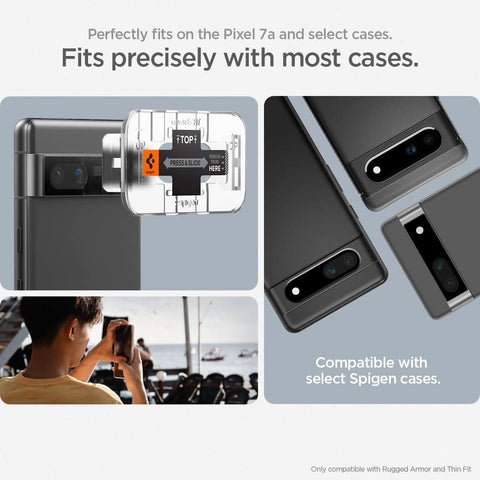 Pixel 7 Series - Optik EZ Fit Lens Protector