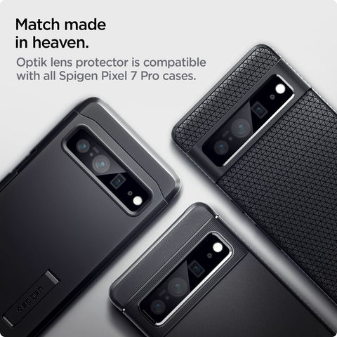 Pixel 7 Series - Optik EZ Fit Lens Protector