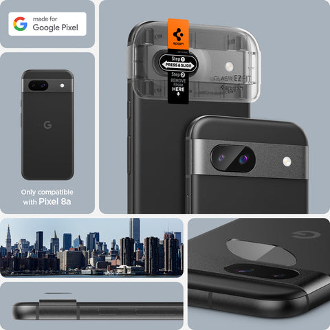 Pixel 8 Series - Optik EZ Fit Lens Protector