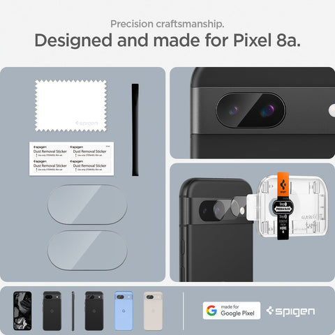 Pixel 8 Series - Optik EZ Fit Lens Protector