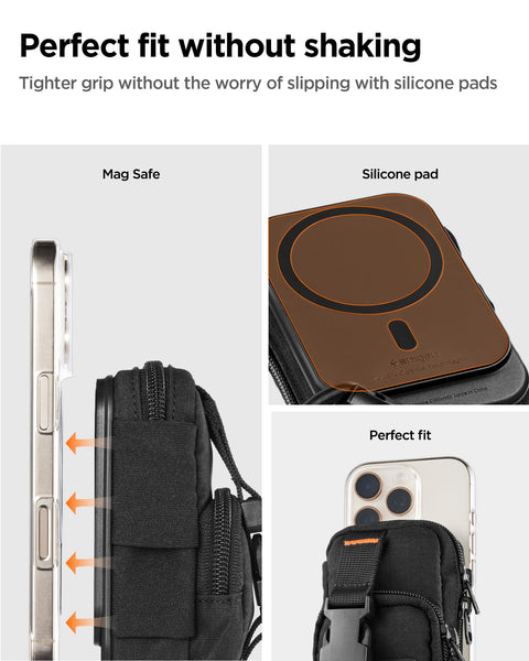 MagSafe Card Holder Snap Zip (Mag Fit)